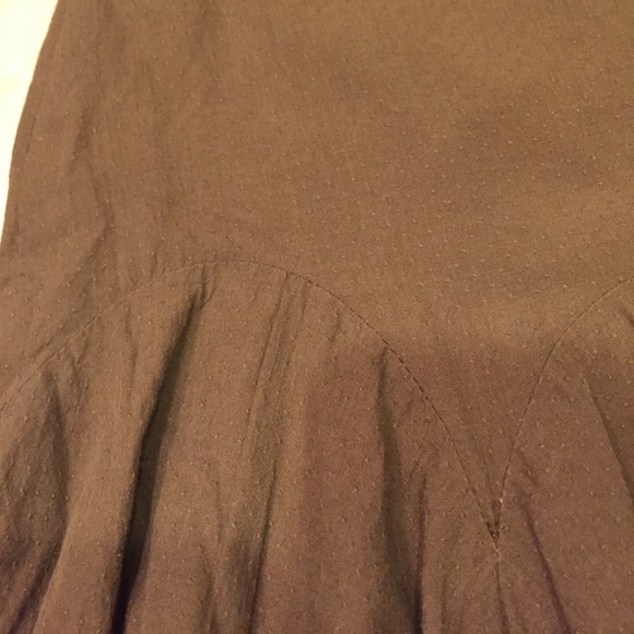 Club Monaco fit flare skirt in olive / khaki, 0 - Picture 3 of 5